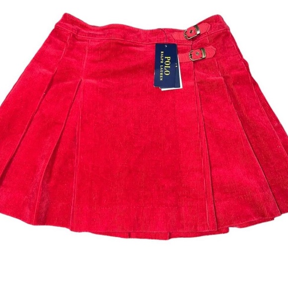 Ralph Lauren Dresses & Skirts - Bnwt Polo Ralph Lauren red pleated skirt ❤️